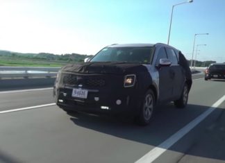 Kia Telluride avvistata in prova in Corea del Sud