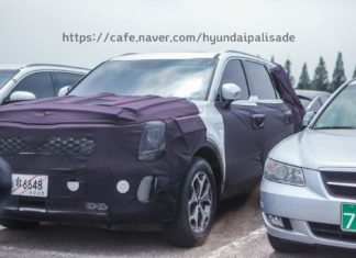 Kia Telluride Spied в Южной Корее
