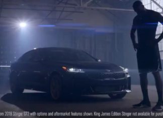 Kia Motors America Дразнит Леброн Джеймс Стингер GT Edition