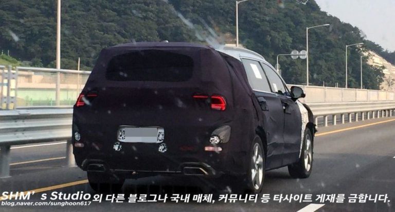 Загадочный внедорожник Hyundai Spied в Южной Корее